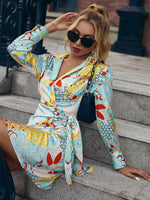 Robe Bleu Fleur - Vignette | Dame Fleur