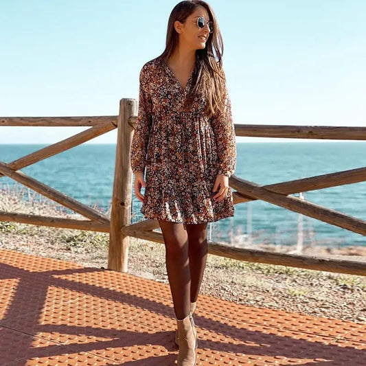 Robe Blouse Fleurie | Dame Fleur