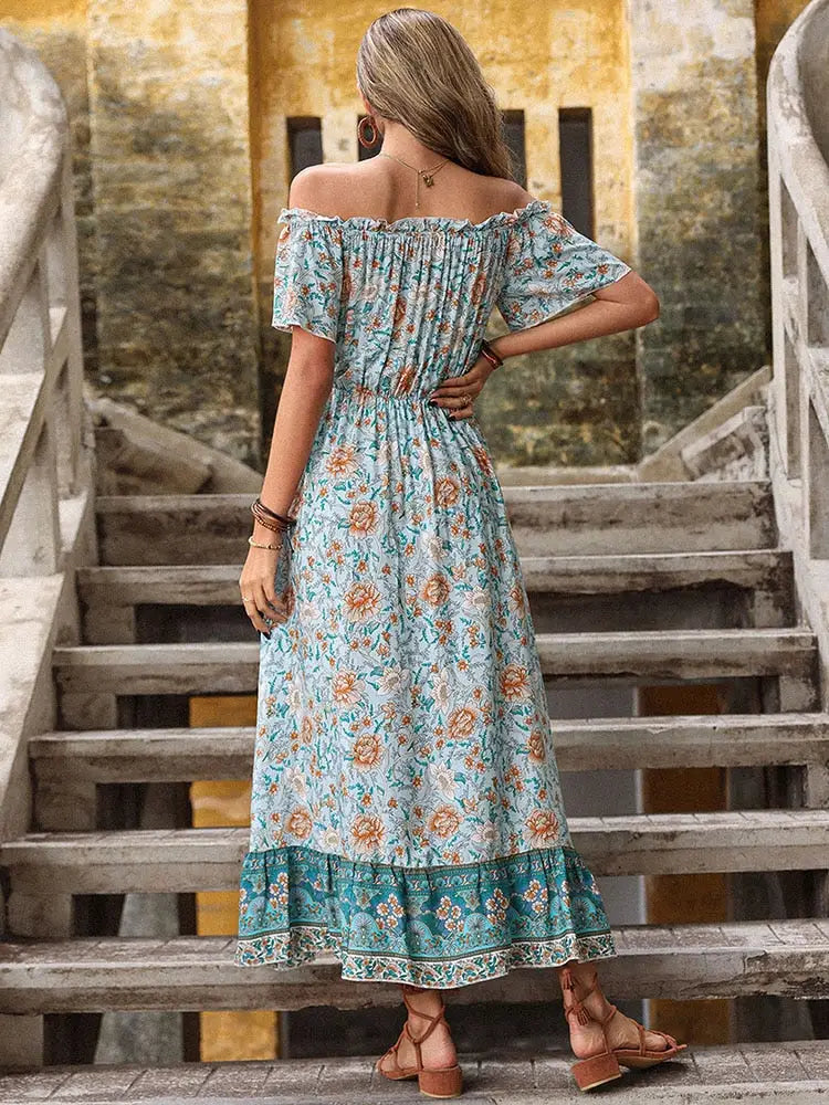 Robe Bohème Fleurie 2022 | Dame Fleur