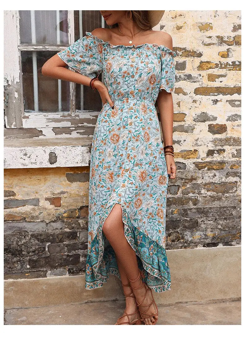 Robe Bohème Fleurie 2022 | Dame Fleur