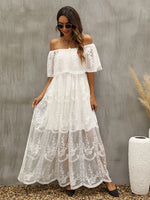 Robe Bohème Fleurie - Vignette | Dame Fleur