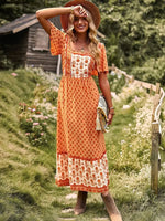 Robe Bohème Florale - Vignette | Dame Fleur