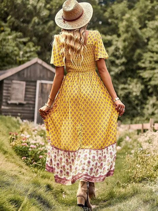 Robe Bohème Florale | Dame Fleur