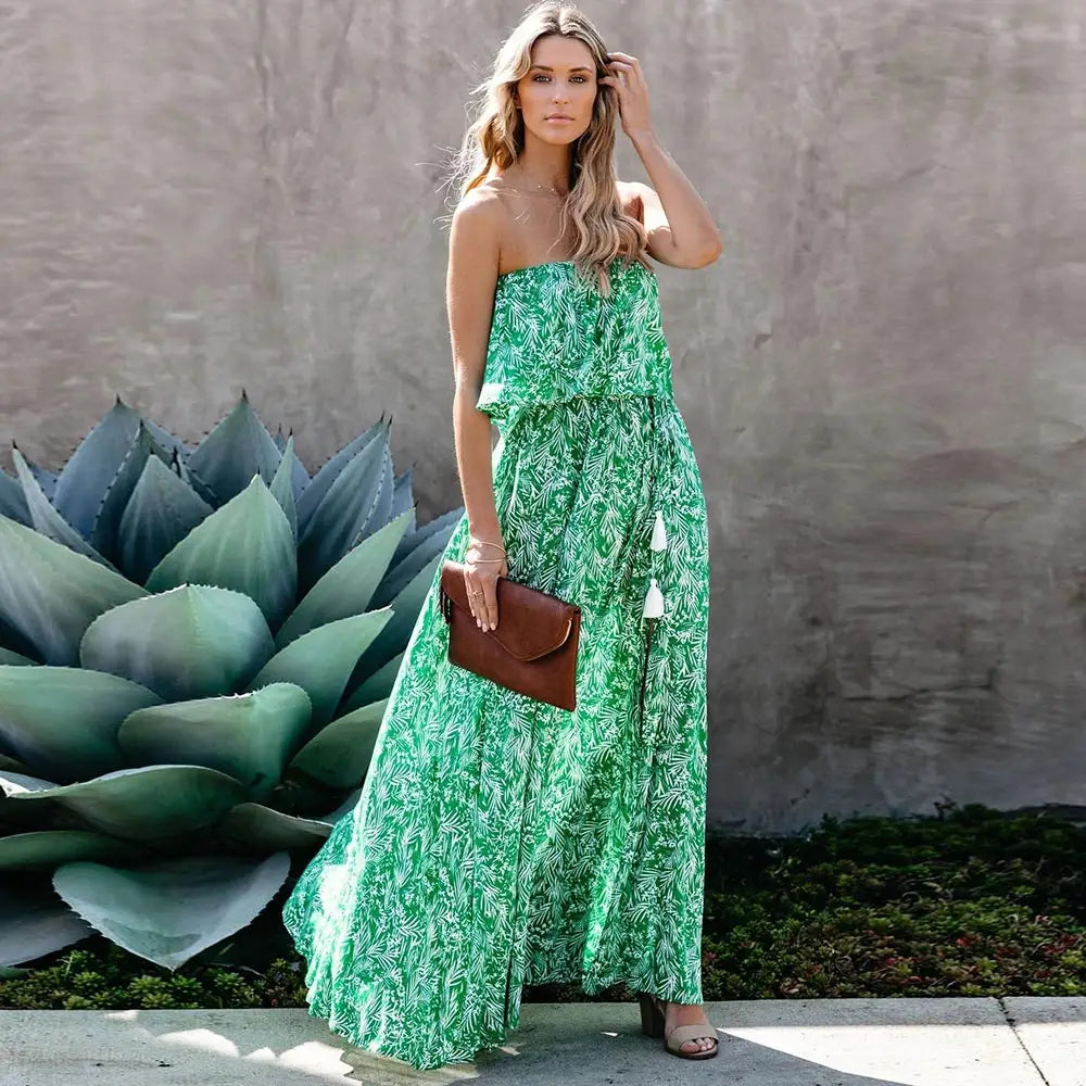 Robe Bohémienne Florale | Dame Fleur