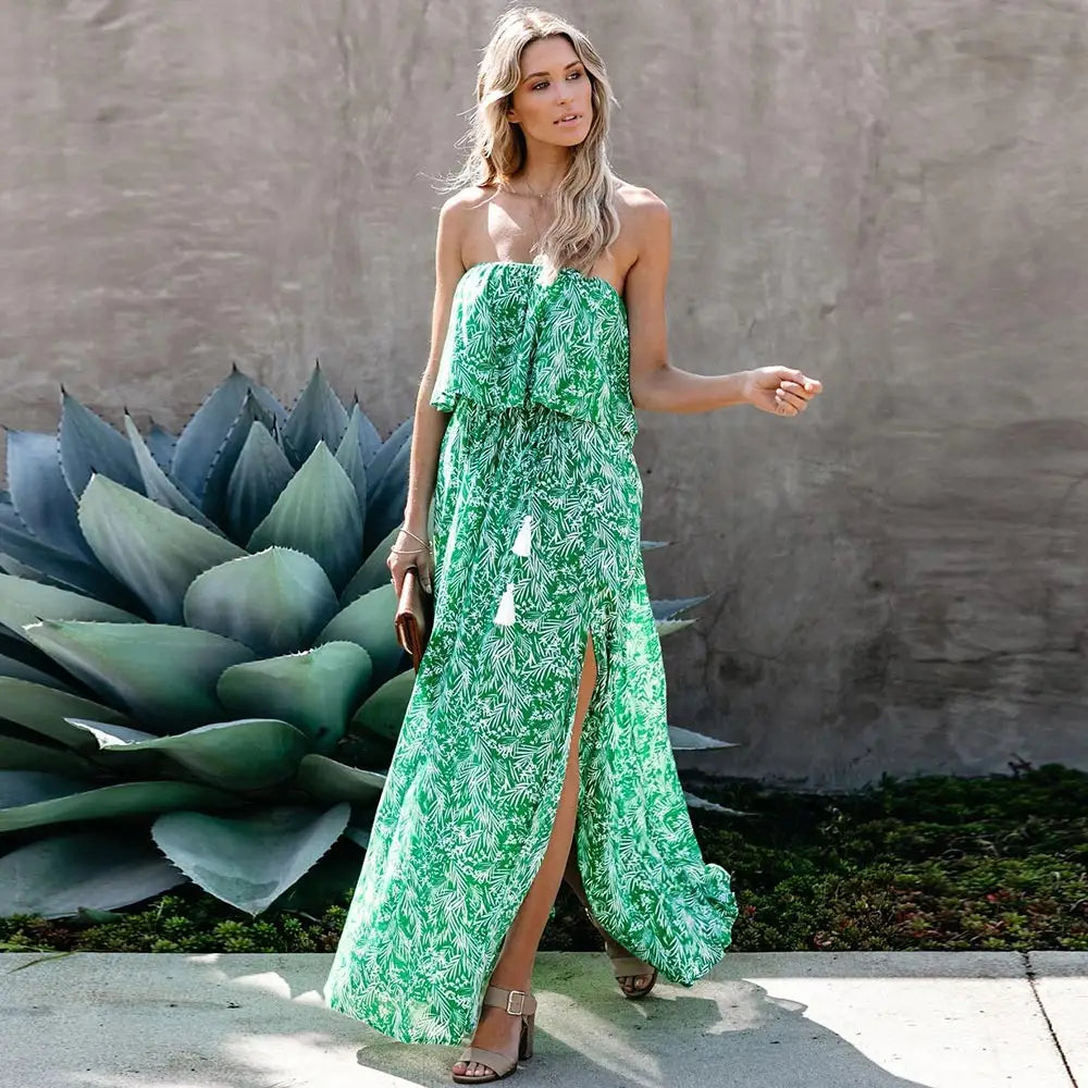 Robe Bohémienne Florale | Dame Fleur