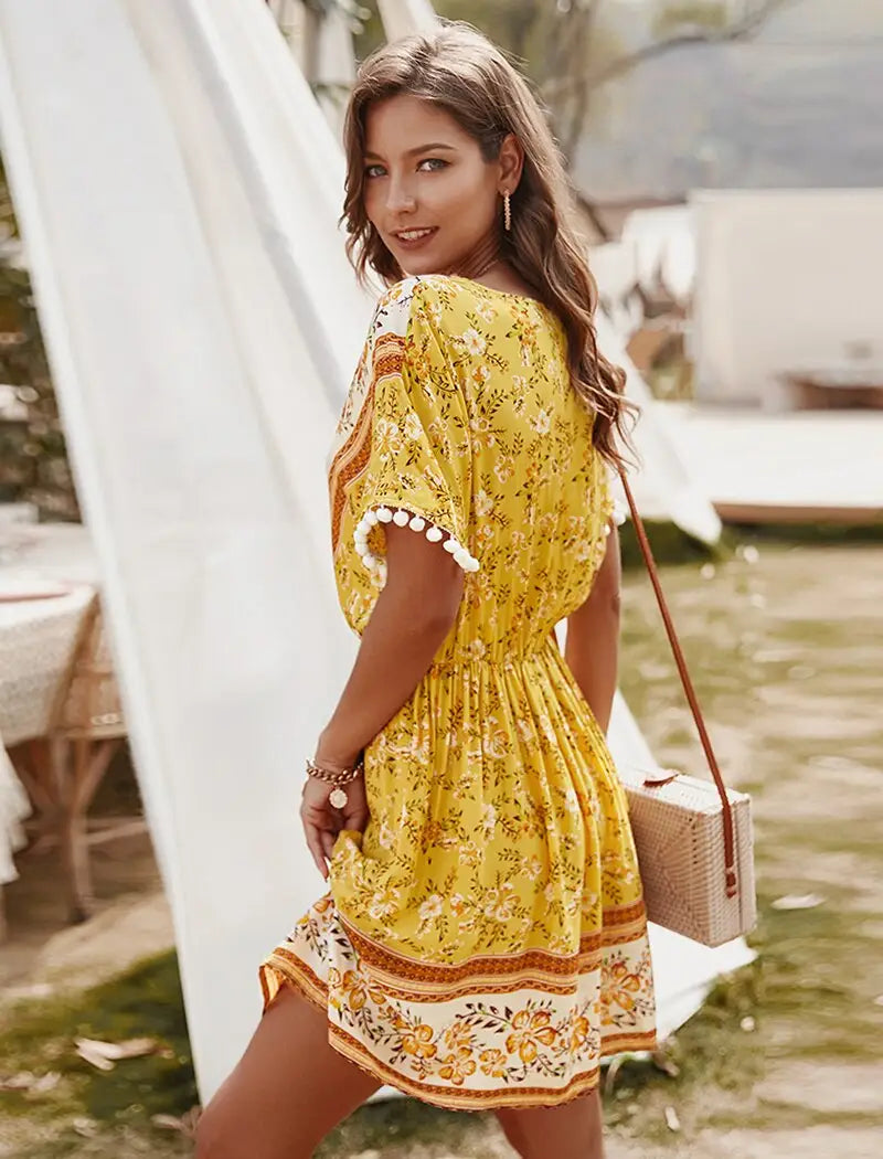 Robe Boho Florale | Dame Fleur