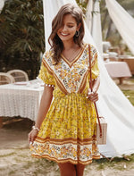 Robe Boho Florale - Vignette | Dame Fleur