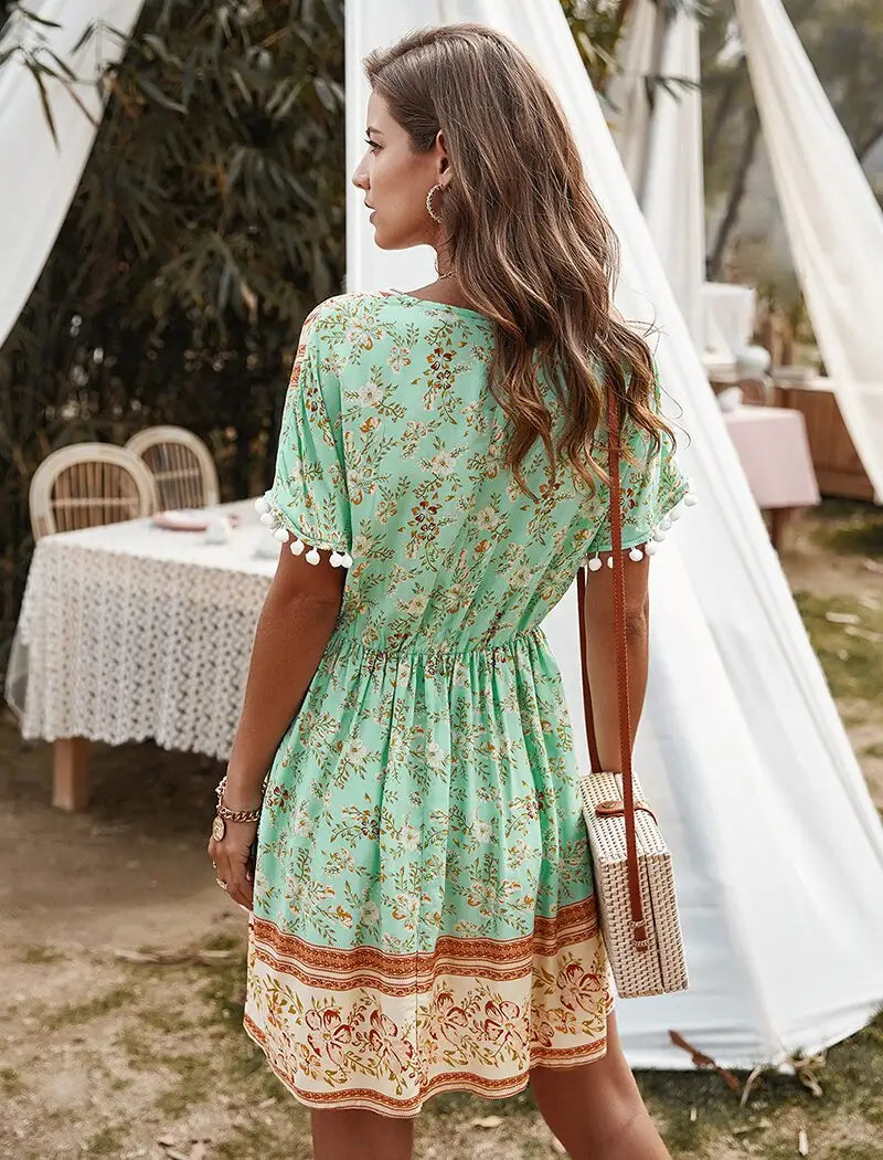 Robe Boho Florale | Dame Fleur