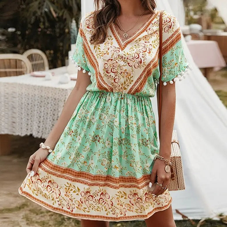 Robe Boho Florale | Dame Fleur