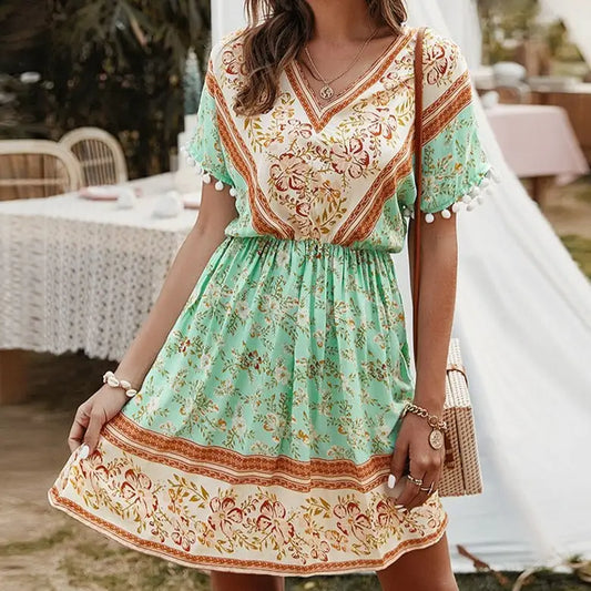 Robe Boho Florale | Dame Fleur