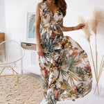 Robe Boho Longue Fleurie - Vignette | Dame Fleur