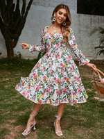 Robe Chic et Fleurie - Vignette | Dame Fleur