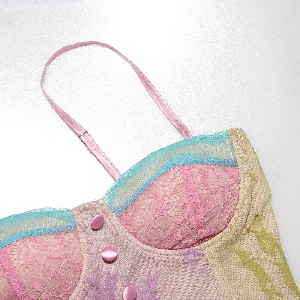 Robe cocktail Fleurie Femme | Dame Fleur
