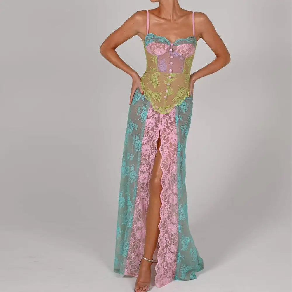 Robe cocktail Fleurie Femme | Dame Fleur