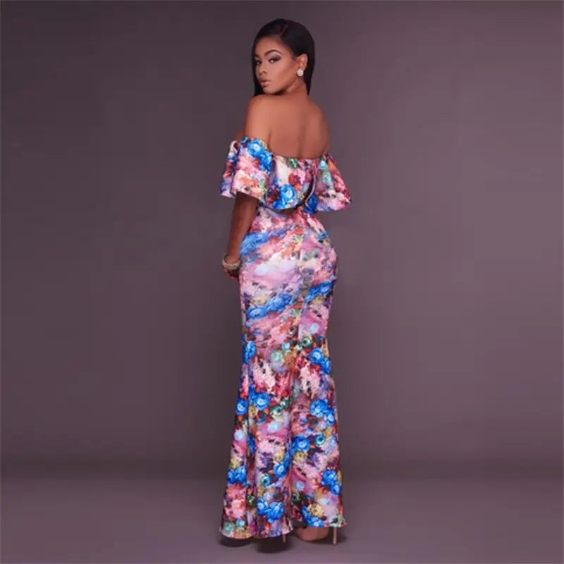 Robe Cocktail Fleurie Rose | Dame Fleur