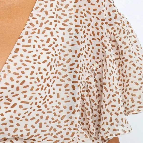 Robe Crêpe Fleurie | Dame Fleur