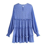 Robe de Grossesse Fleurie - Vignette | Dame Fleur