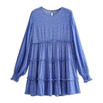 Robe de Grossesse Fleurie - Vignette | Dame Fleur