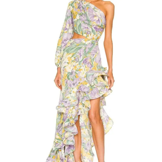 Robe de Soirée Mariage Fleurie | Dame Fleur