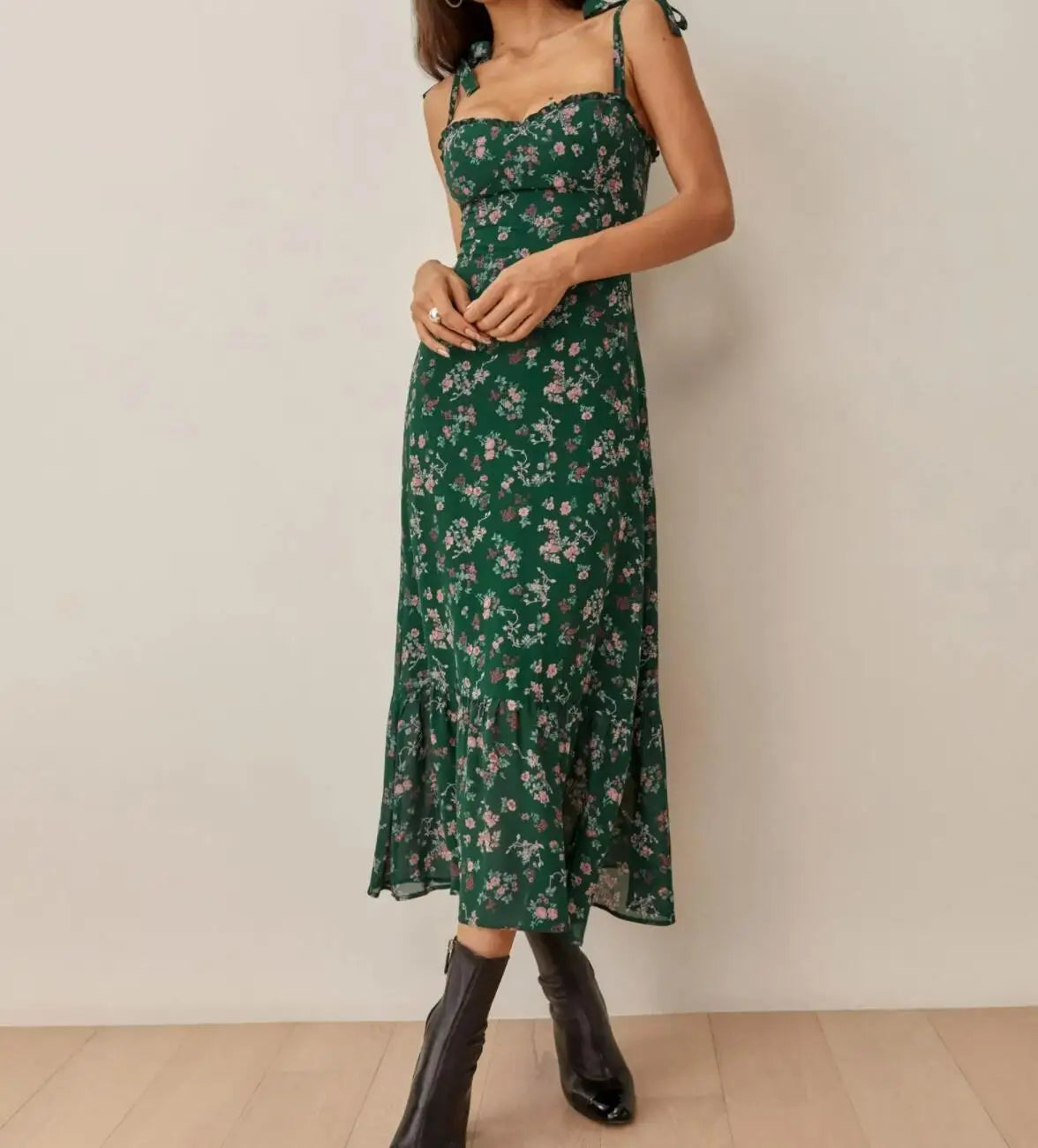 Robe Femme Longue Eté Fleurie | Dame Fleur