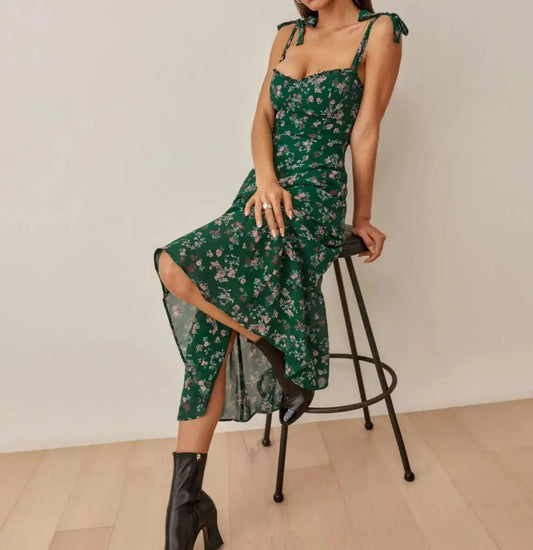 Robe Femme Longue Eté Fleurie | Dame Fleur