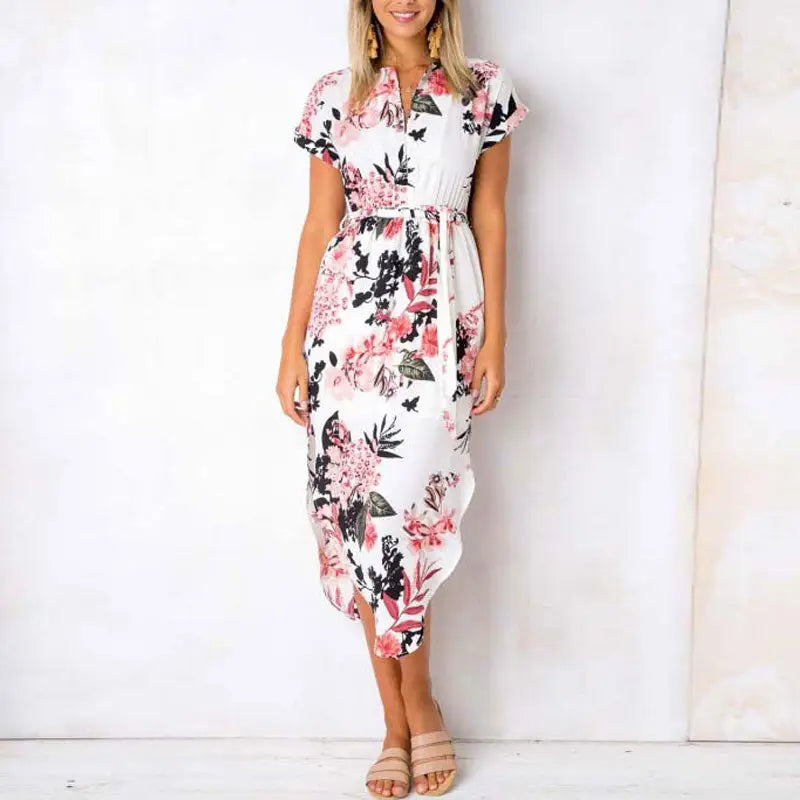 Robe Fleur Rose | Dame Fleur