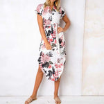 Robe Fleur Rose - Vignette | Dame Fleur