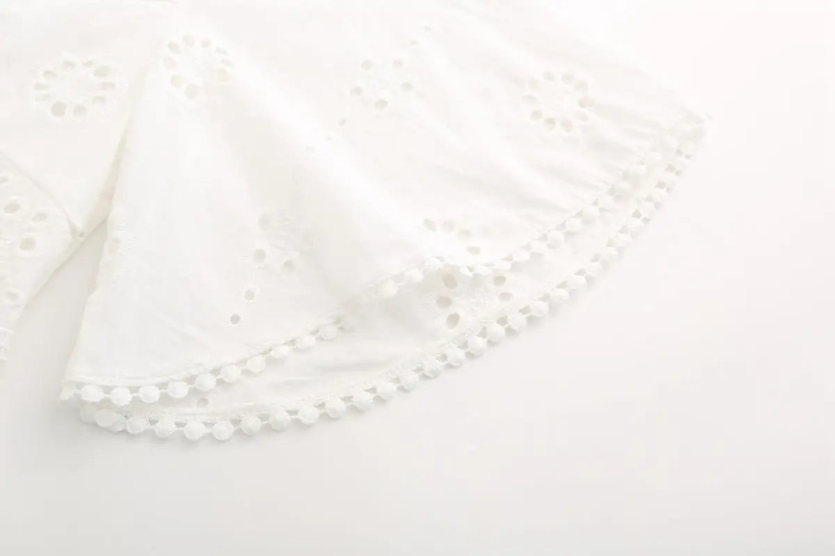 Robe Fleurie Brodée | Dame Fleur