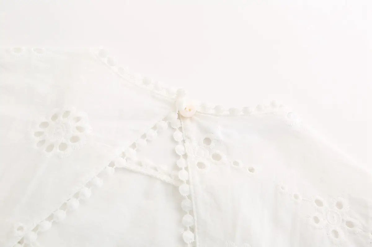 Robe Fleurie Brodée | Dame Fleur