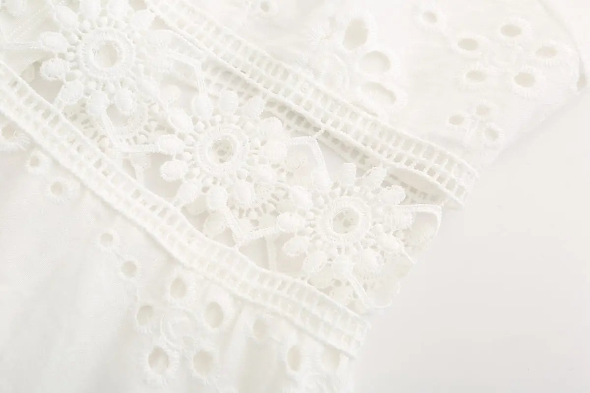 Robe Fleurie Brodée | Dame Fleur