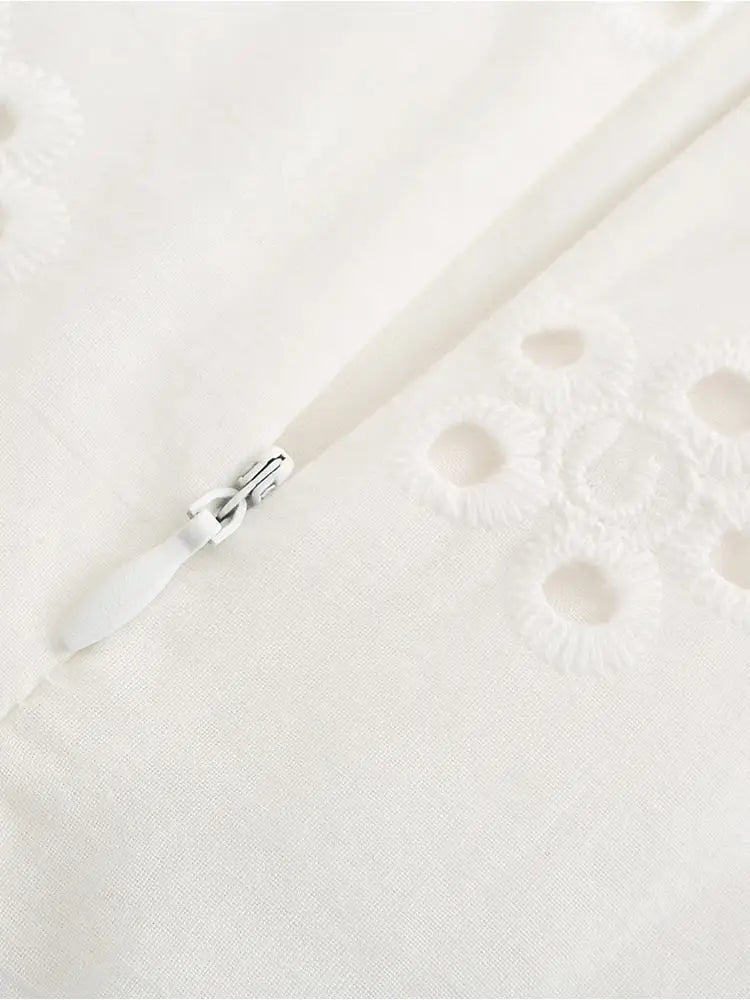 Robe Fleurie Brodée | Dame Fleur