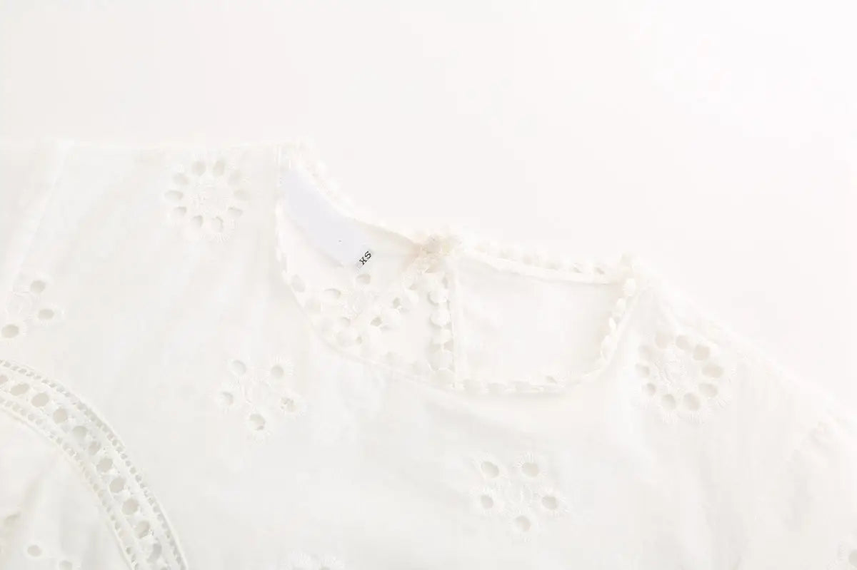 Robe Fleurie Brodée | Dame Fleur