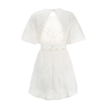 Robe Fleurie Brodée - Vignette | Dame Fleur