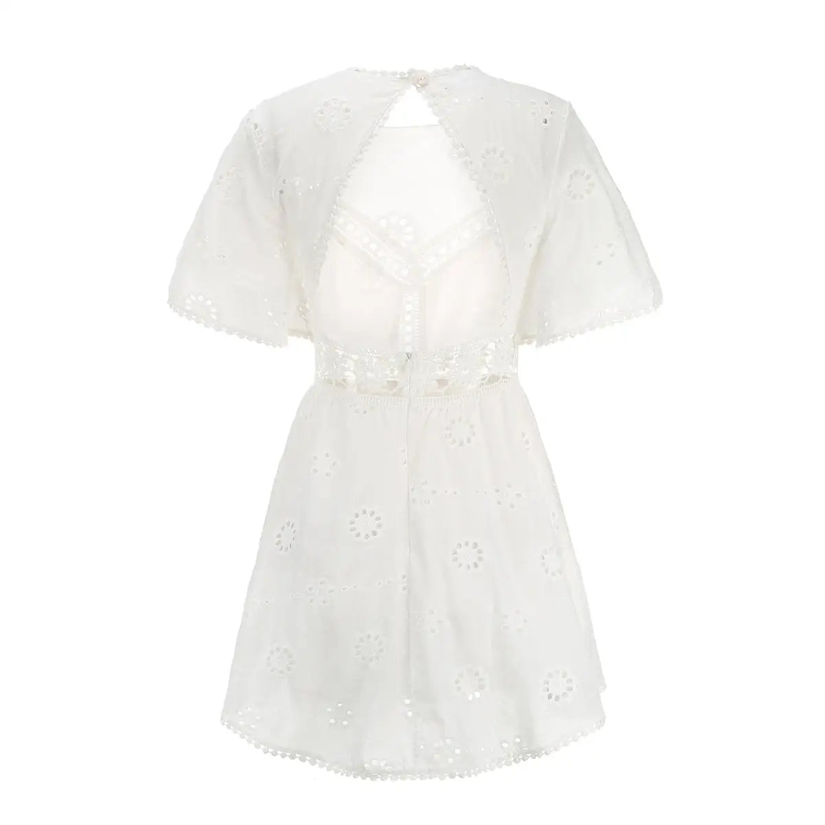 Robe Fleurie Brodée | Dame Fleur