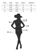 Robe Fleurie Chic pour Mariage - Vignette | Dame Fleur