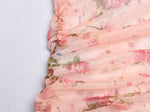 Robe Fleurie Courte Bohème - Vignette | Dame Fleur