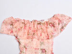Robe Fleurie Courte Bohème - Vignette | Dame Fleur