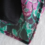 Robe Fleurie Courte Col Montant - Vignette | Dame Fleur