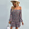 Robe Fleurie Elastique | Dame Fleur