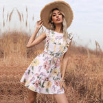 Robe Fleurie Femme Courte - Vignette | Dame Fleur