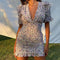 Robe Fleurie Froncée | Dame Fleur