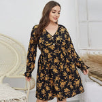 Robe Fleurie Grande Taille - Vignette | Dame Fleur