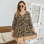 Robe Fleurie Grande Taille - Vignette | Dame Fleur