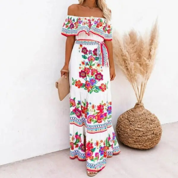 Robe Fleurie Hippie | Dame Fleur