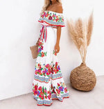 Robe Fleurie Hippie - Vignette | Dame Fleur