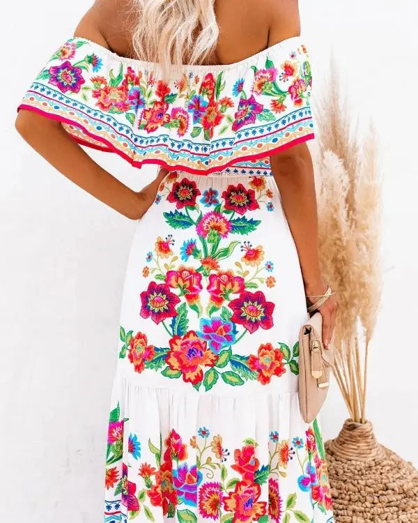 Robe Fleurie Hippie | Dame Fleur