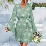 Robe Fleurie Inspirée Bohème - Vignette | Dame Fleur