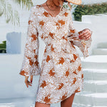 Robe Fleurie Inspirée Bohème - Vignette | Dame Fleur