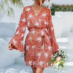 Robe Fleurie Inspirée Bohème - Vignette | Dame Fleur