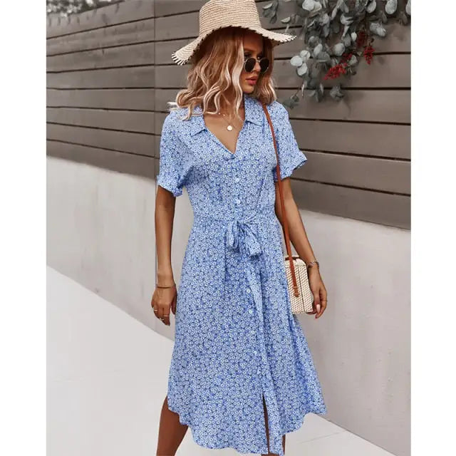 Robe Fleurie Loose | Dame Fleur